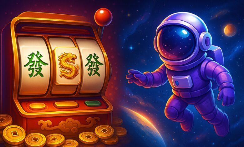 Mahjong and Spaceman: